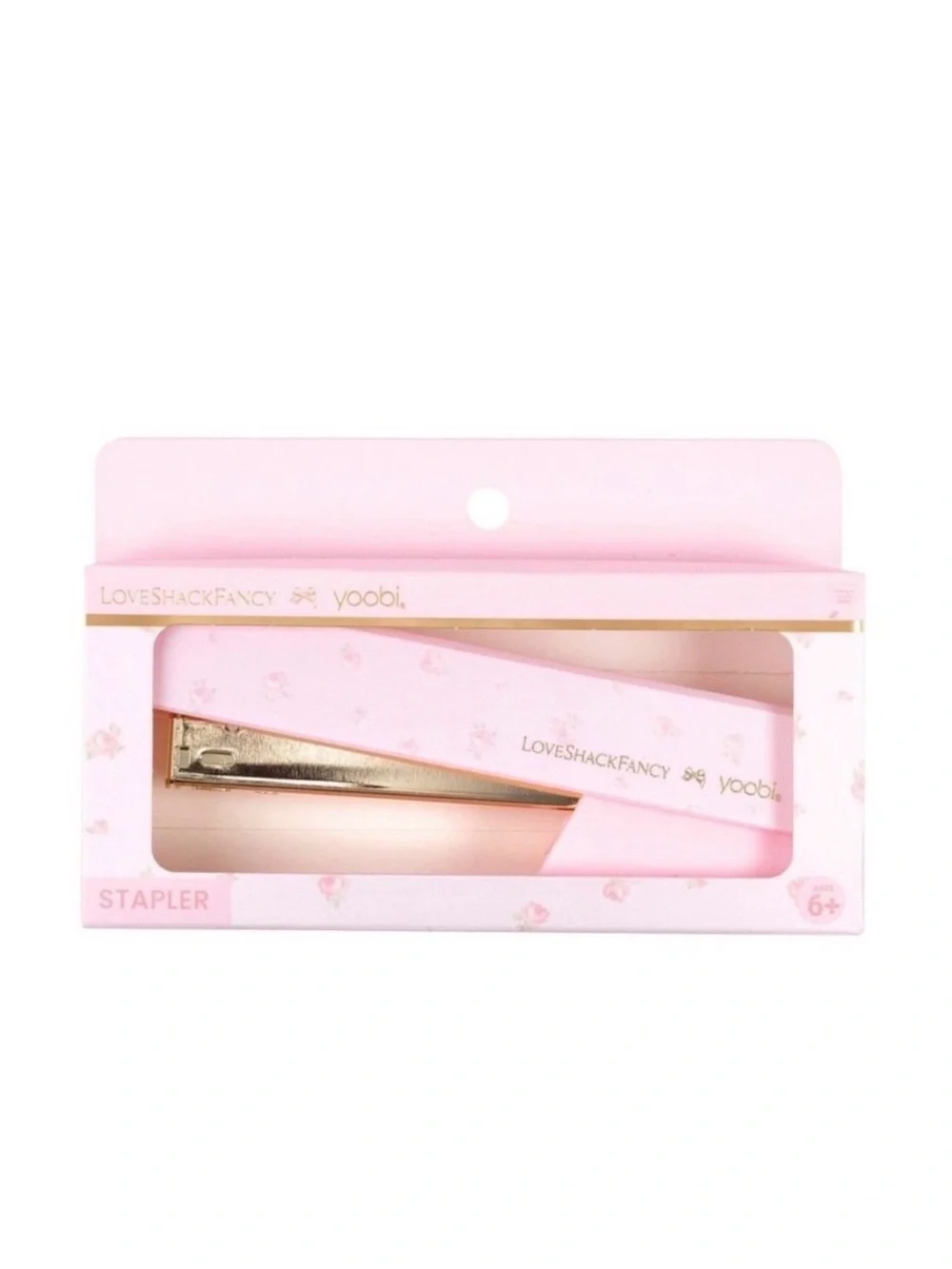Love Shack Fancy stapler pink floral 🎀 NEW School supply Back to school gift